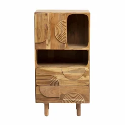 Armoire en bois d'acacia Tilio