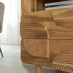 Armoire en bois d'acacia Tilio