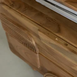 Armoire en bois d'acacia Tilio