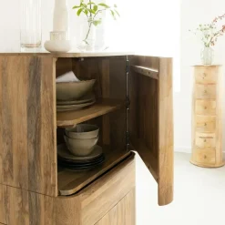 Armoire en bois de manguier Aléna