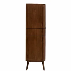 Armoire en bois de manguier foncé Aléna