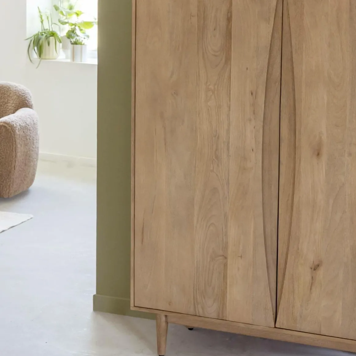 Armoire en bois de manguier Folia