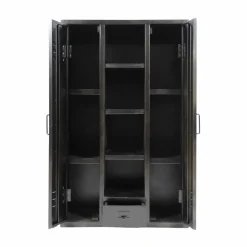 Armoire en métal noir 2 portes Locker