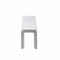 Banc en aluminium blanc Apollon