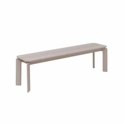Banc en aluminium taupe Apollon