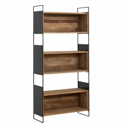 Bibliothèque en bois recyclé 90 cm Blaise