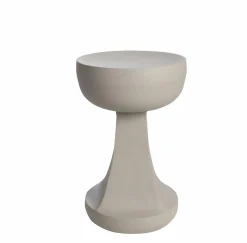 Bout de canapé beige Marguerite