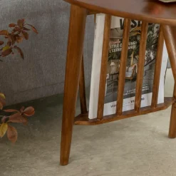 Bout de canapé en bois de manguier Lino