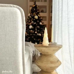 Bout de canapé en bois de manguier Horace