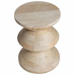 Bout de canapé en bois de manguier Horace