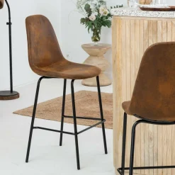 Bout de canapé en bois de manguier Horace