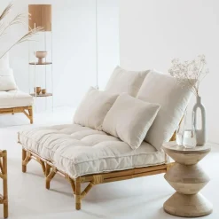 Bout de canapé en bois de manguier Horace