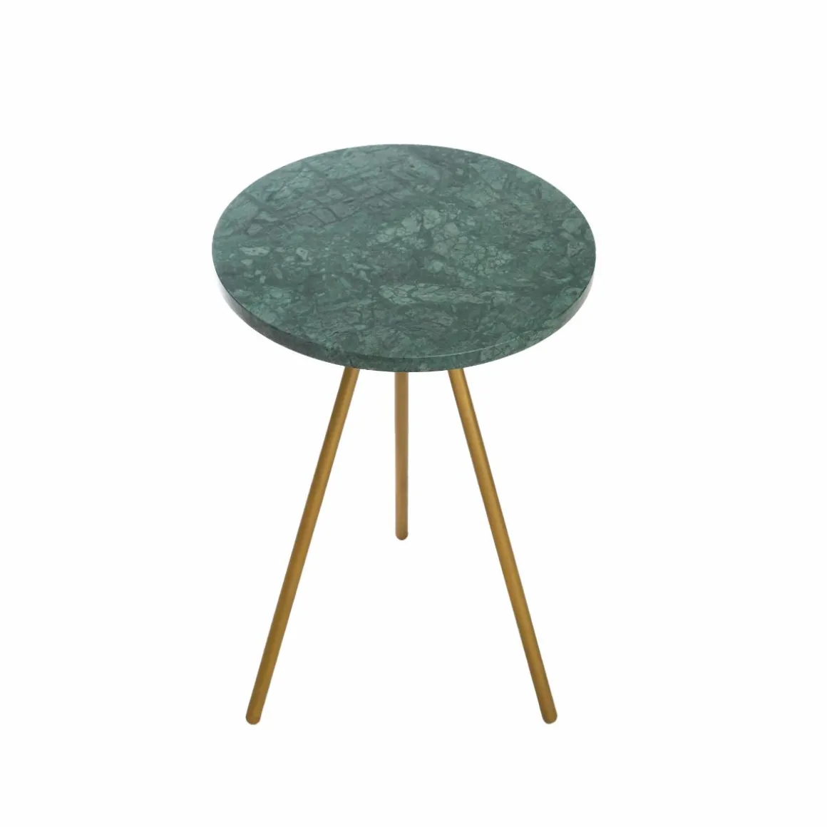 Bout de canapé en marbre Eva