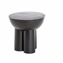 Bout de canapé en métal Baptistin