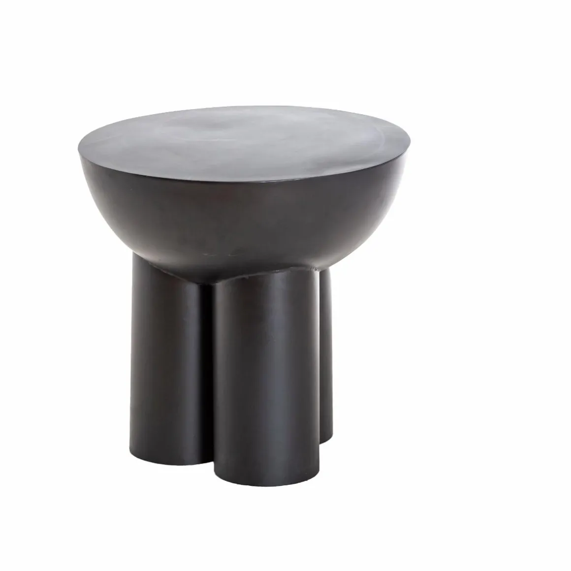 Bout de canapé en métal Baptistin