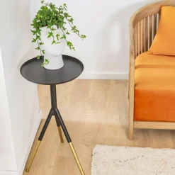 Bout de canapé en métal William