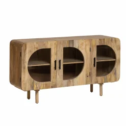 Buffet 3 portes en bois de manguier Nova