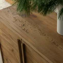 Buffet 4 portes en bois recyclé Blaise