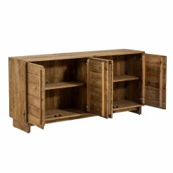 Buffet 4 portes en bois recyclé Blaise