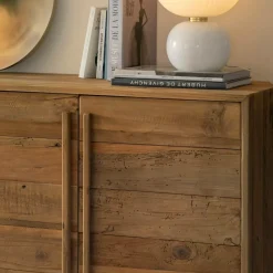 Buffet 4 portes en bois recyclé Blaise