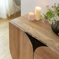 Buffet bois de manguier Loëvan