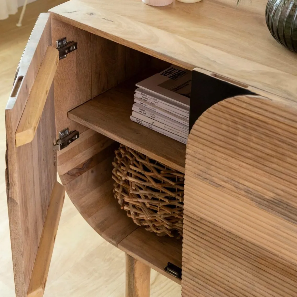 Buffet bois de manguier Loëvan