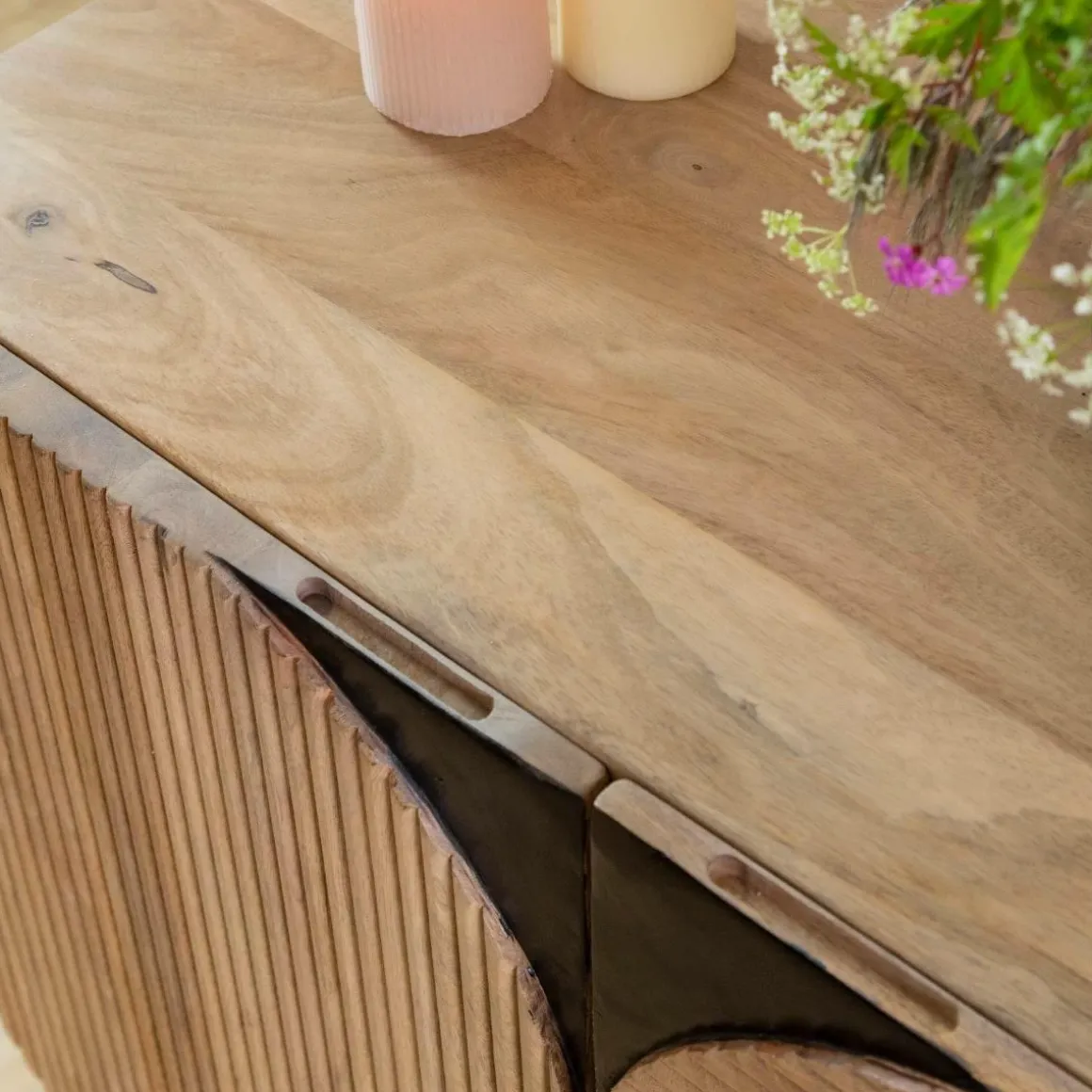 Buffet bois de manguier Loëvan