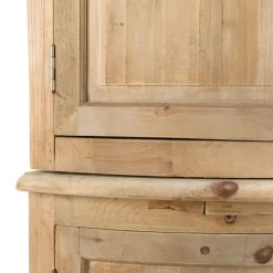Buffet d'angle haut en bois recyclé Garance