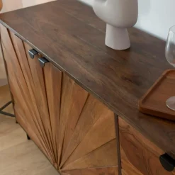 Buffet en bois d'acacia Elvira
