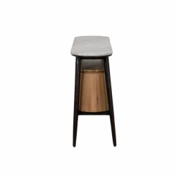 Buffet en bois d'acacia et marbre Simon