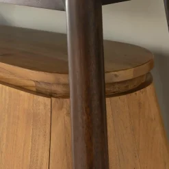 Buffet en bois d'acacia et marbre Simon