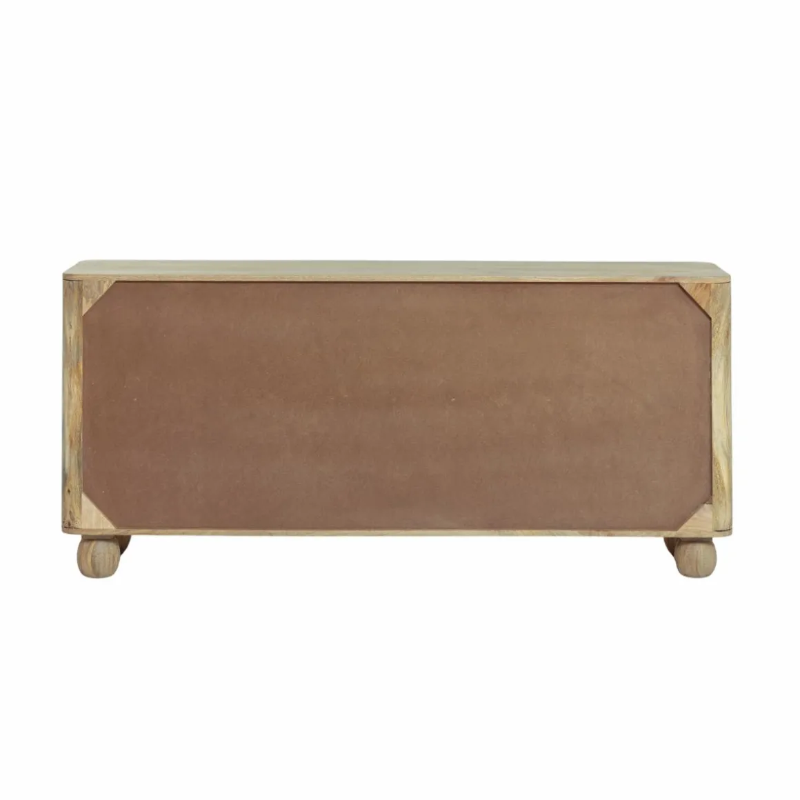 Buffet en bois de manguier et cannage Thora