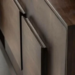 Buffet en bois de manguier foncé Hestia