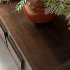 Buffet en bois de manguier foncé Hestia