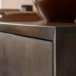 Buffet en bois de manguier foncé Hestia