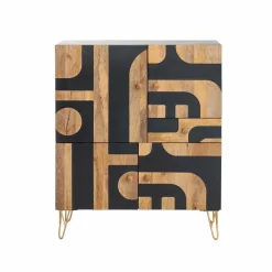 Buffet en bois de manguier et métal Colombine