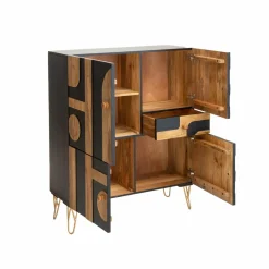 Buffet en bois de manguier et métal Colombine