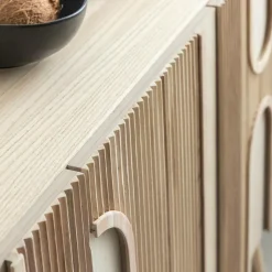 Buffet en bois de paulownia Nilo