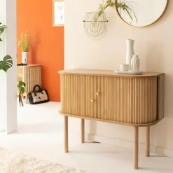 Buffet en bois de pin clair Colin