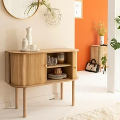 Buffet en bois de pin clair Colin