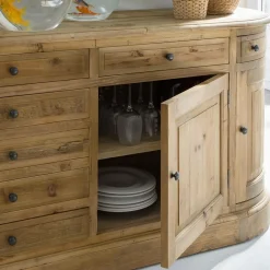 Buffet en bois recyclé 225 cm Garance