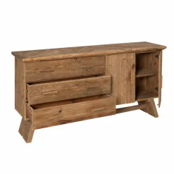 Buffet en bois recyclé 2 portes Blaise