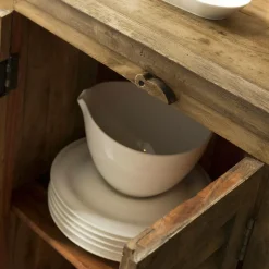 Buffet en bois recyclé 6 portes Aubin