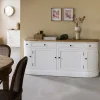 Buffet en bois recyclé blanchi 180 cm Garance