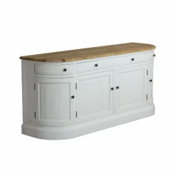 Buffet en bois recyclé blanchi 180 cm Garance