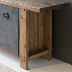 Buffet en bois recyclé et métal Hector