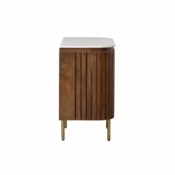 Buffet en marbre et bois de manguier Sienne