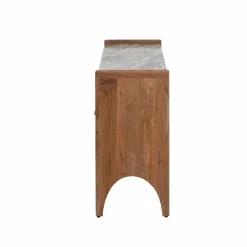 Buffet en marbre et bois d'acacia Calix