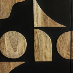 Buffet en métal et bois de manguier Metinna