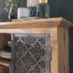 Buffet enfilade en bois de manguier Sahara